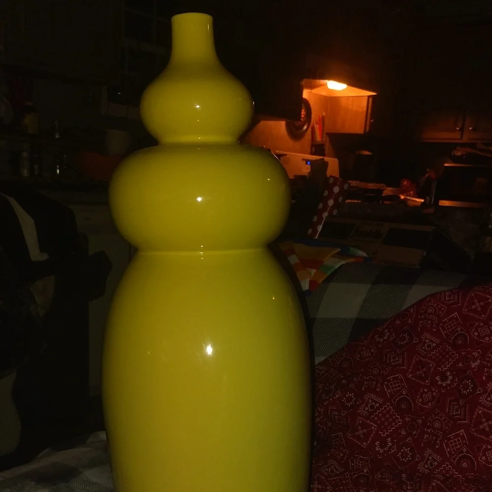 Jonathan Adler Happy Chic Yellow Vase